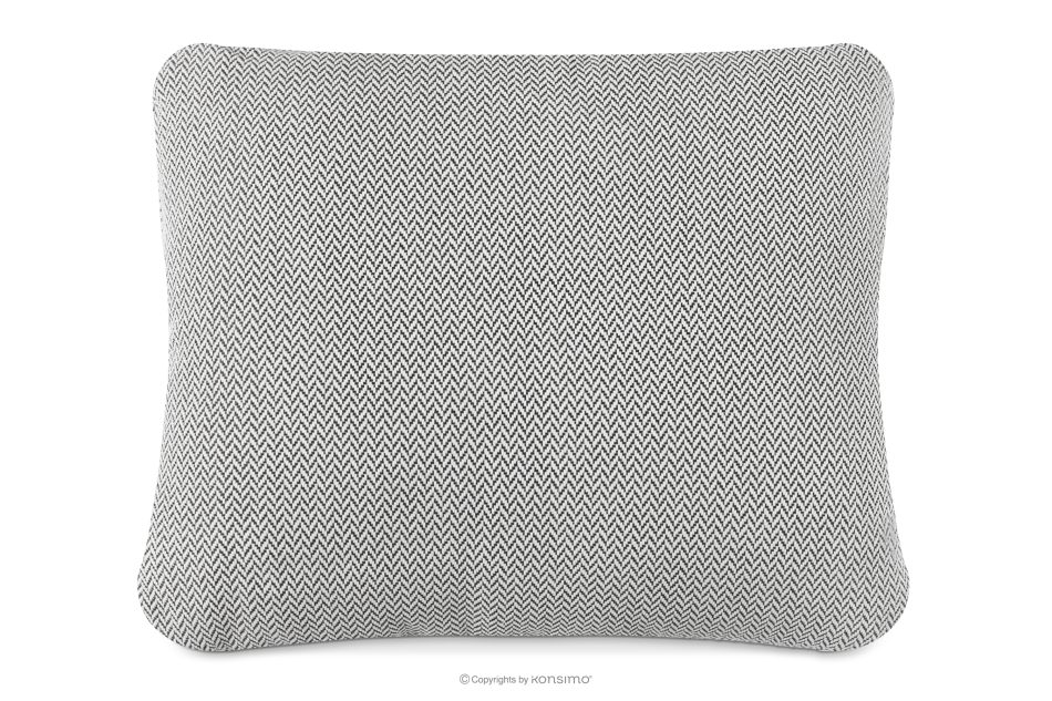 RAMBE Gartenkissen dunkelgrau/weiß dunkelgrau/weiß - Foto 0