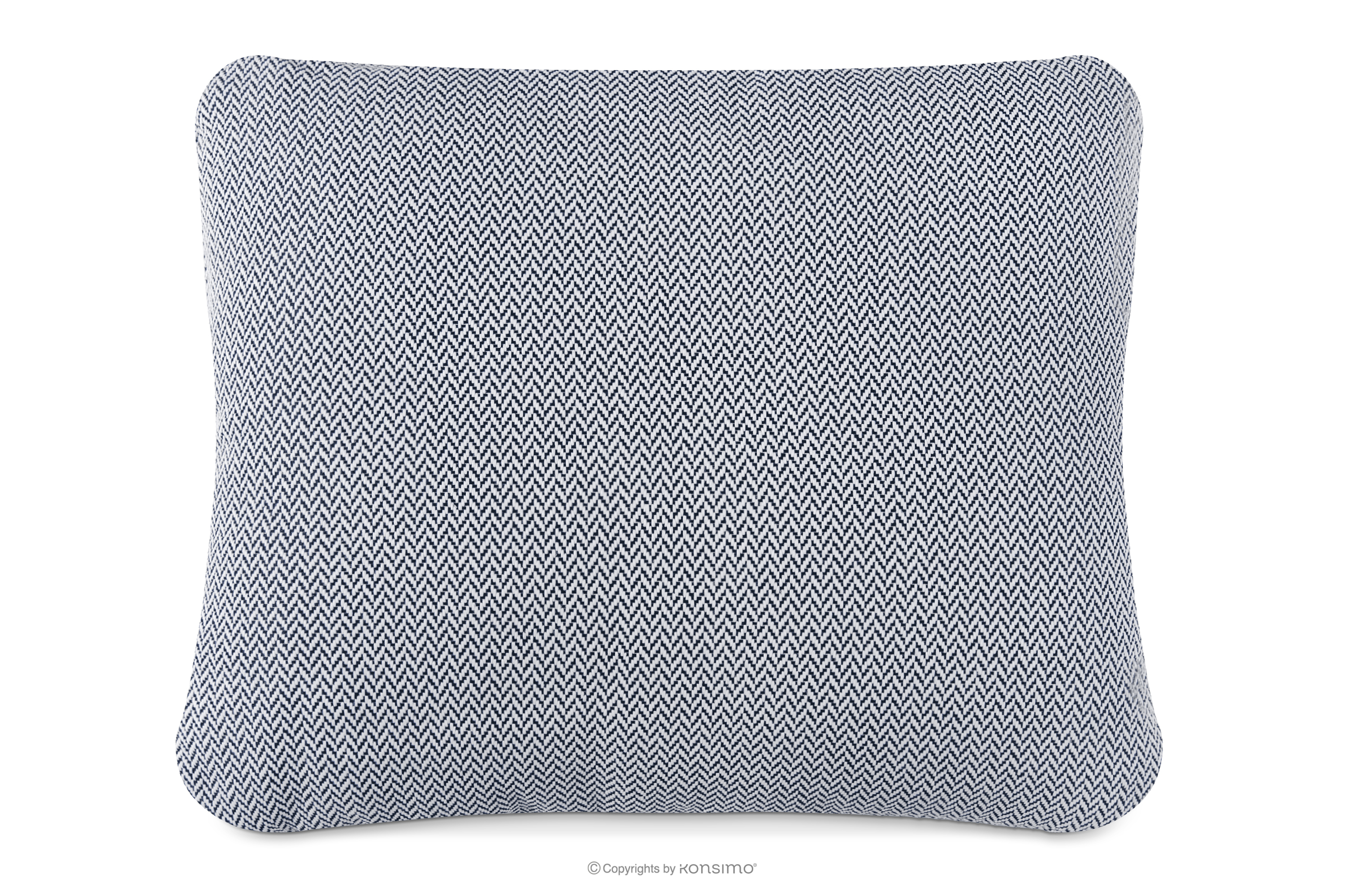 Gartenkissen dunkelblau/weiß