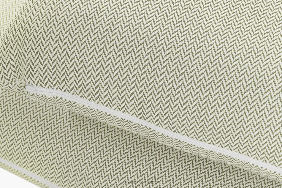 RAMBE Gartenmöbel-Set 2x Sessel, Zweisitzer-Sofa, Tisch weiß/hellgrün/weiß weiß/hellgrün/weiß - Foto 12