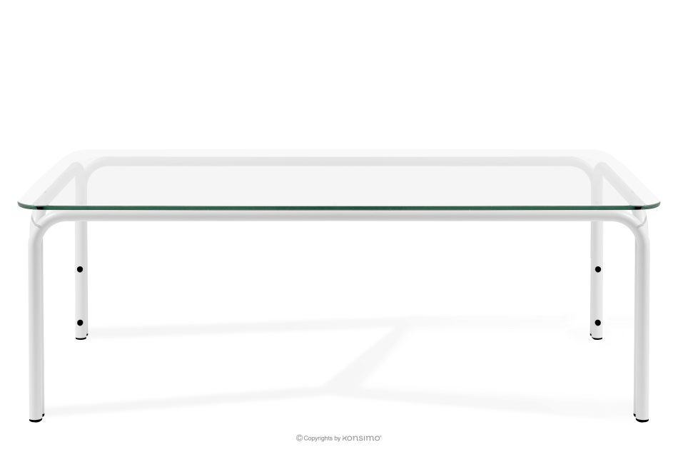 RAMBE Gartenmöbel-Set 2x Sessel, Zweisitzer-Sofa, Tisch weiß/hellgrün/weiß weiß/hellgrün/weiß - Foto 14