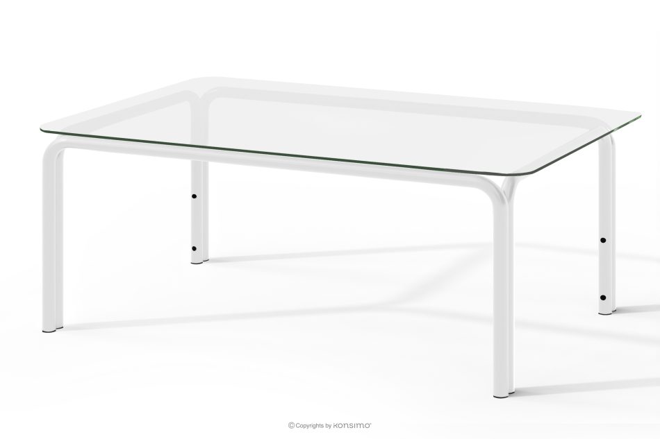 RAMBE Gartenmöbel-Set 2x Sessel, Zweisitzer-Sofa, Tisch weiß/hellgrün/weiß weiß/hellgrün/weiß - Foto 15