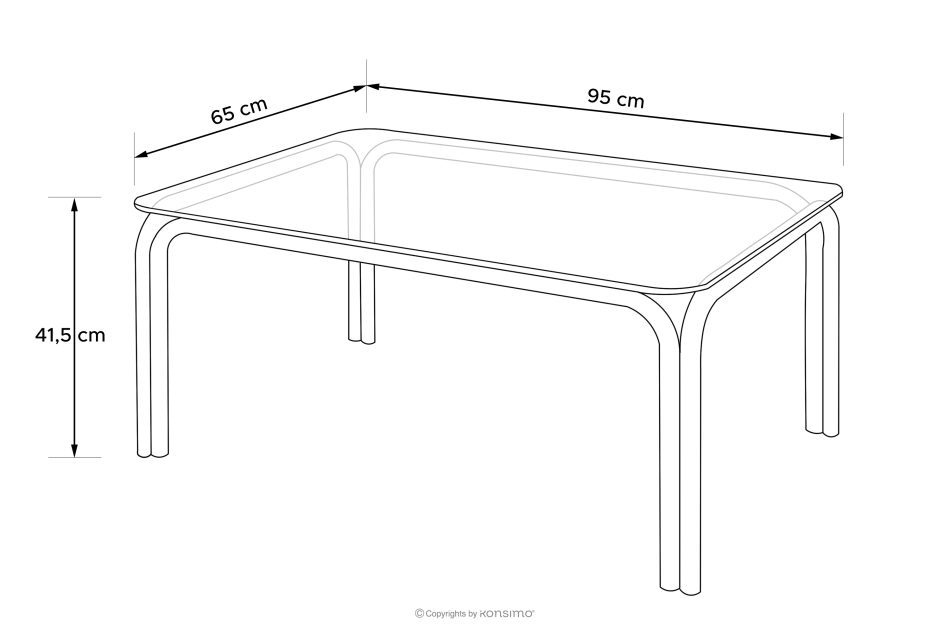 RAMBE Gartenmöbel-Set 2x Sessel, Zweisitzer-Sofa, Tisch weiß/beige/weiß weiß/beige/weiß - Foto 21