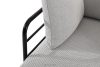 RAMBE Gartenmöbel-Set 2x Sessel, Dreisitzer-Sofa, Tisch anthrazit/dunkelgrau/weiß anthrazit/dunkelgrau/weiß - Foto 11