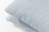 RAMBE Gartenmöbel-Set 2x Sessel, Dreisitzer-Sofa, Tisch weiß/hellblau/weiß weiß/hellblau/weiß - Foto 12
