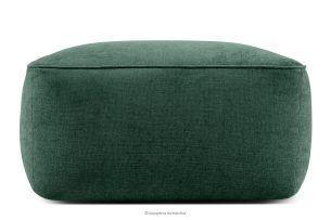FUBBO, https://konsimo.de/kollektion/fubbo/ Weicher Sitzhocker aus Gewebestoff in Dunkelgrün dunkelgrün - Foto