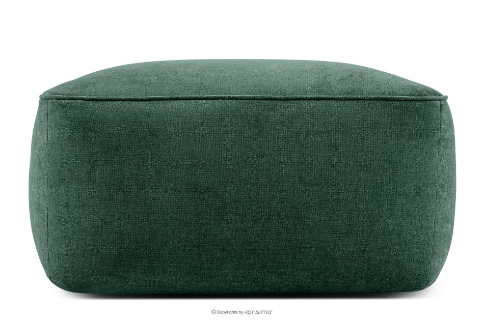 FUBBO Weicher Sitzhocker aus Gewebestoff in Dunkelgrün dunkelgrün - Foto 0