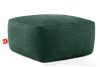 FUBBO Weicher Sitzhocker aus Gewebestoff in Dunkelgrün dunkelgrün - Foto 3