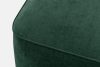 FUBBO Weicher Sitzhocker aus Gewebestoff in Dunkelgrün dunkelgrün - Foto 4