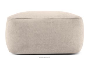 FUBBO, https://konsimo.de/kollektion/fubbo/ Weicher Sitzhocker aus Gewebestoff in Creme cremefarben - Foto