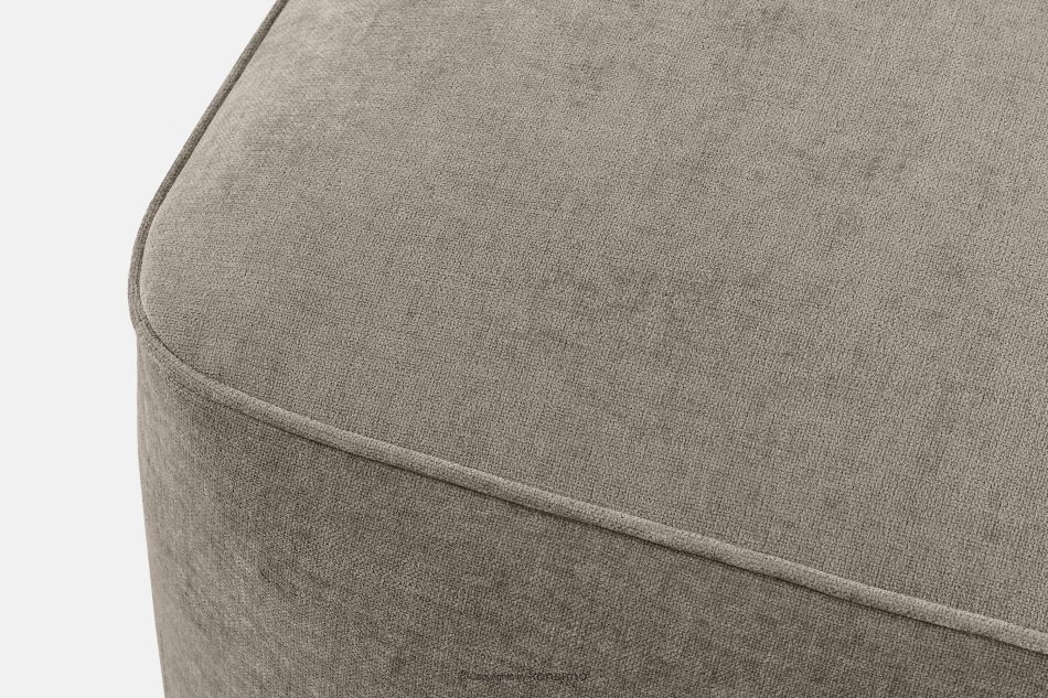 FUBBO Weicher Sitzhocker aus Gewebestoff in Beige beige - Foto 3