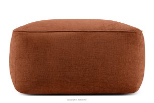 FUBBO, https://konsimo.de/kollektion/fubbo/ Weicher Sitzhocker aus Gewebestoff in Rot rotbraun - Foto