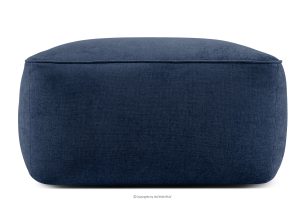 FUBBO, https://konsimo.de/kollektion/fubbo/ Weicher Sitzhocker aus dunkelblauem Gewebestoff marineblau - Foto
