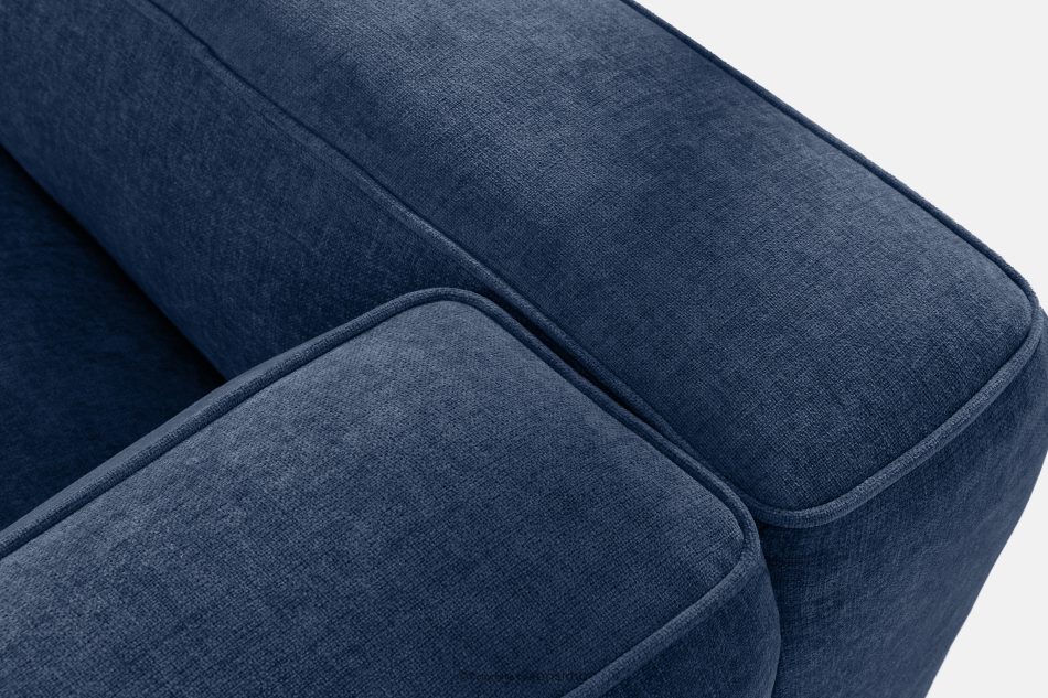 FUBBO Weicher Sessel aus dunkelblauem Gewebestoff marineblau - Foto 6