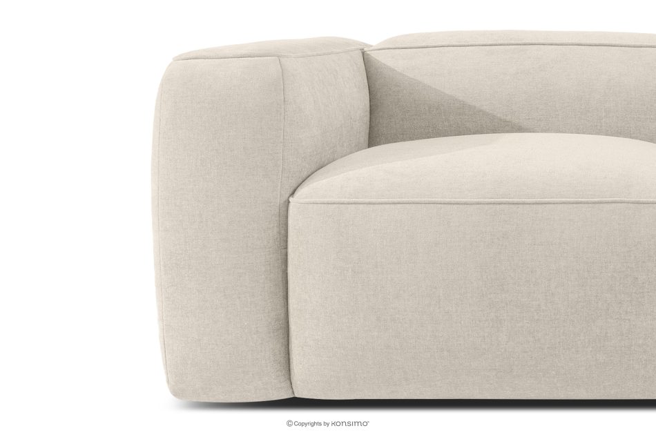 FUBBO Weicher Sessel aus ecrufarbenem Gewebestoff ecru - Foto 5