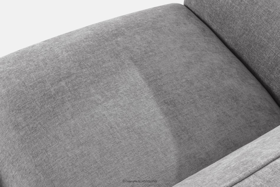 FUBBO Weiches Zweisitzer-Sofa aus Gewebestoff in Hellgrau hellgrau - Foto 4