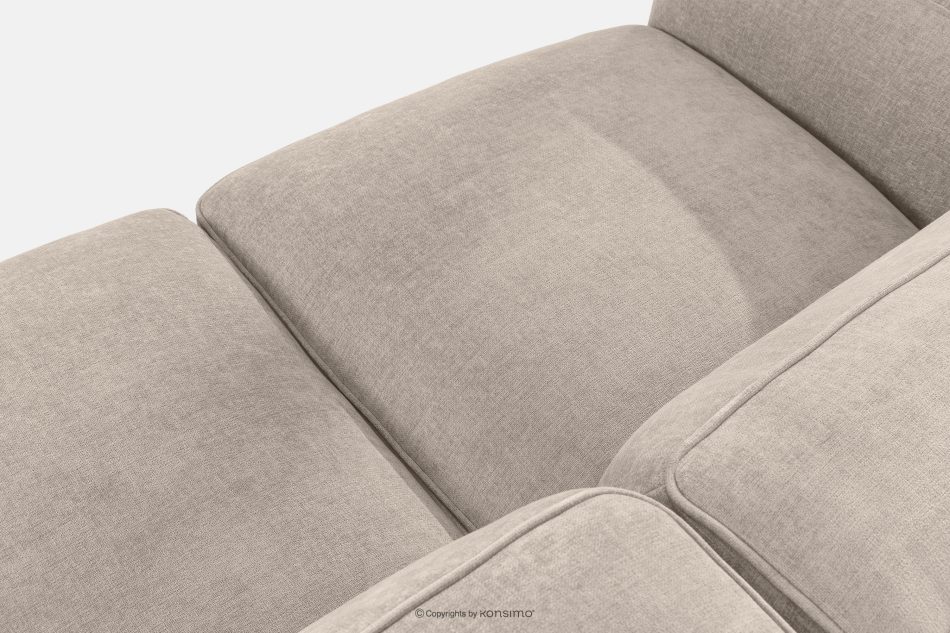 FUBBO Weiches Zweisitzer-Sofa aus einem Gewebestoff in Creme cremefarben - Foto 5