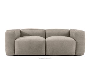 FUBBO, https://konsimo.de/kollektion/fubbo/ Weiches Zweisitzer-Sofa aus einem Gewebestoff in Beige beige - Foto