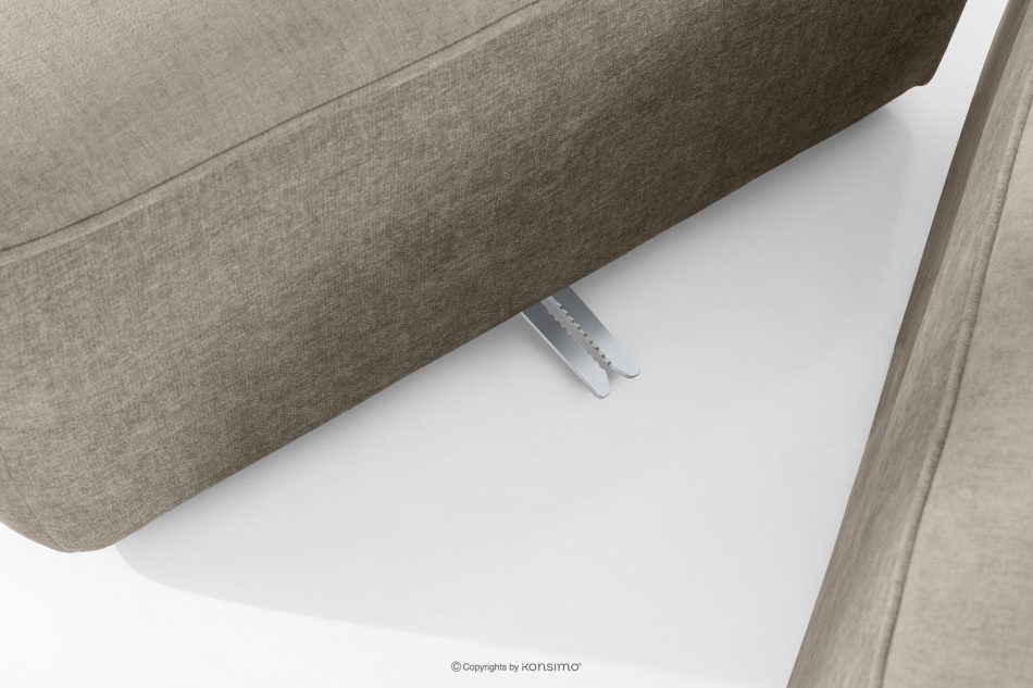 FUBBO Weiches Zweisitzer-Sofa aus einem Gewebestoff in Beige beige - Foto 8