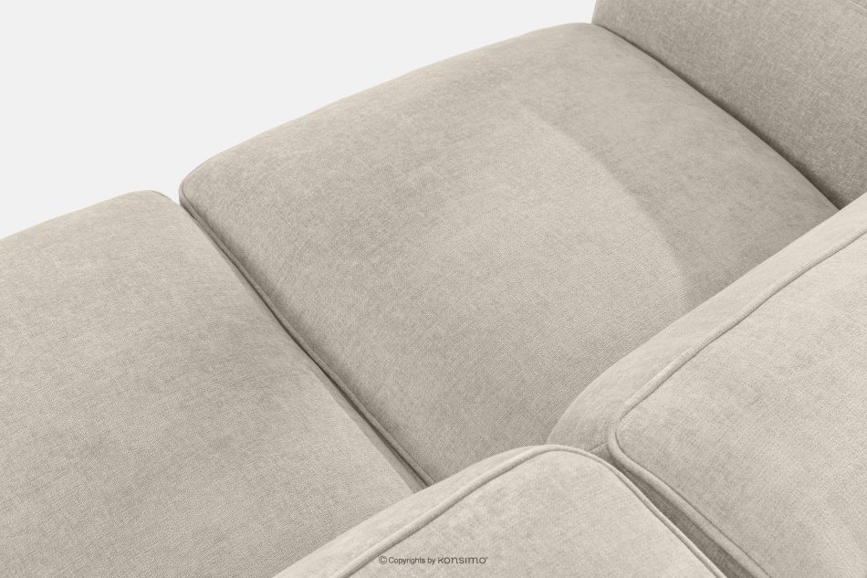 FUBBO Weiches Zweisitzer-Sofa aus einem Gewebestoff in Ecru ecru - Foto 5