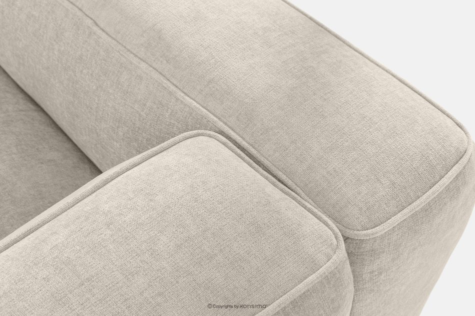 FUBBO Weiches Zweisitzer-Sofa aus einem Gewebestoff in Ecru ecru - Foto 6