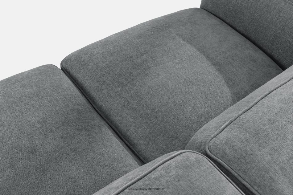 FUBBO Weiches Dreisitzer-Sofa aus Gewebestoff in Grau grau - Foto 5