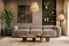FUBBO Weiches Dreisitzer-Sofa aus einem Gewebestoff in Beige beige - Foto 12