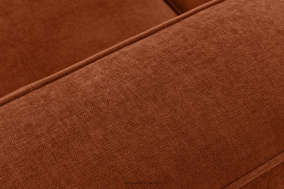 FUBBO Weiches Dreisitzer-Sofa aus rotem Gewebestoff rotbraun - Foto 9