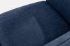 FUBBO Weiches Dreisitzer-Sofa aus dunkelblauem Gewebestoff marineblau - Foto 5