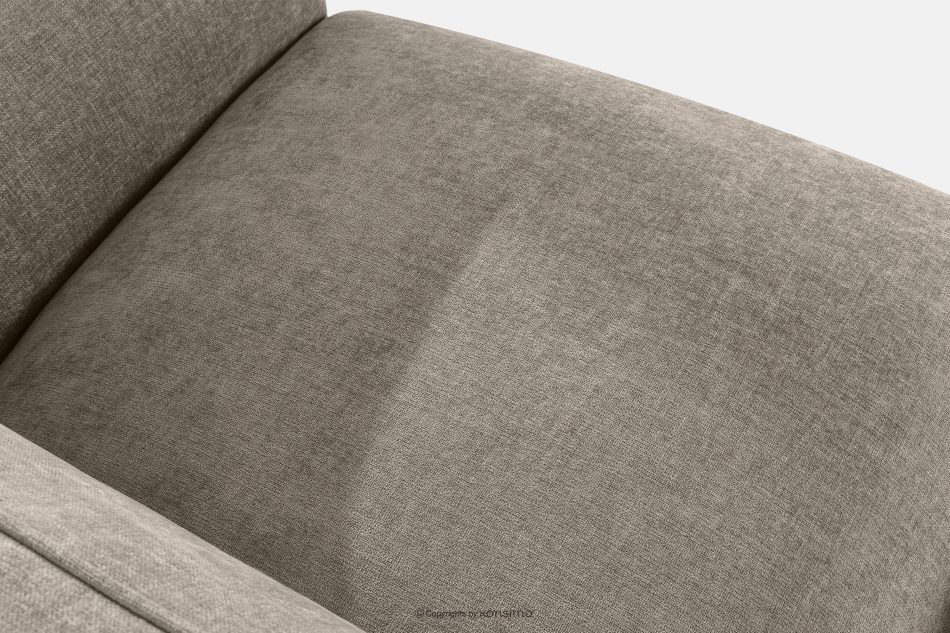 FUBBO Weiches Ecksofa aus Gewebestoff links beige beige - Foto 4