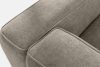 FUBBO Weiches Ecksofa aus Gewebestoff links beige beige - Foto 7