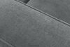 FUBBO Weiches Ecksofa aus Gewebestoff rechts grau grau - Foto 10