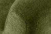 BRESCO Gepolsterte Bank mit Rückenlehne 200 cm olivgrüner Chenille-Stoff olivgrün - Foto 8