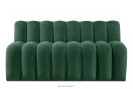 Gepolsterte Esszimmerbank 160 cm dunkelgrüner Velours