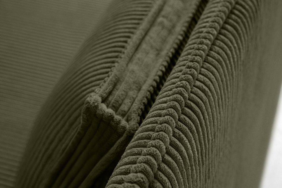 ROTI Boxspringbett mit Rückenlehne aus Kordstoff 90 cm olivgrün olivgrün - Foto 9