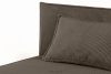 ROTI Boxspringbett für Jugendliche im Sofa-Stil aus Kordstoff 90 cm braun braun - Foto 6