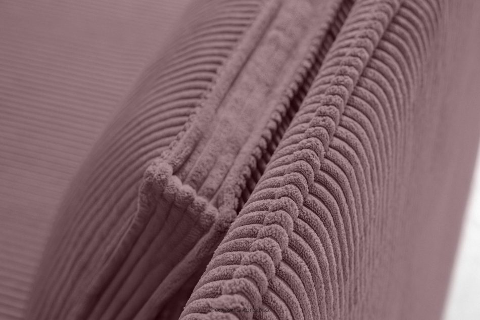 ROTI Boxspringbett mit Sofalehne aus Kordstoff 90 cm hellviolett hellviolett - Foto 9