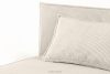 ROTI Boxspringbett mit Sofalehne aus Kordstoff 90 cm ecru ecru - Foto 6