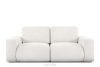 ZUCCO Modulares Zweisitzer-Sofa aus ecrufarbenem Bouclé-Stoff ecru - Foto 1