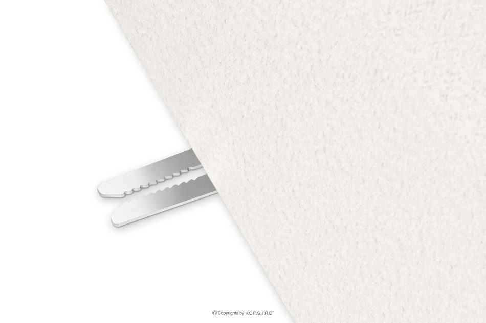 ZUCCO Modulares Zweisitzer-Sofa aus ecrufarbenem Bouclé-Stoff ecru - Foto 9