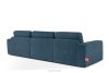 ZUCCO Modulares Dreisitzer-Sofa aus dunkelblauem Bouclé-Stoff dunkelblau - Foto 4