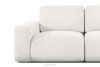 ZUCCO Modulares Dreisitzer-Sofa aus ecrufarbenem Bouclé-Stoff ecru - Foto 6