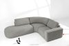 ZUCCO Modulares Ecksofa aus Bouclé-Stoff, links, dunkelgrau dunkelgrau - Foto 2