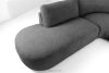 ZUCCO Modulares Ecksofa aus Bouclé-Stoff, links, graphit graphit - Foto 11