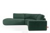 ZUCCO Modulares Ecksofa aus Bouclé-Stoff, links, grün grün - Foto 1