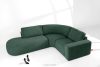 ZUCCO Modulares Ecksofa aus Bouclé-Stoff, links, grün grün - Foto 2