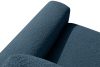 ZUCCO Modulares Ecksofa aus Bouclé-Stoff, links, dunkelblau dunkelblau - Foto 9