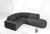 ZUCCO Modulares Ecksofa aus Bouclé-Stoff rechts graphitfarben graphit - Foto 2