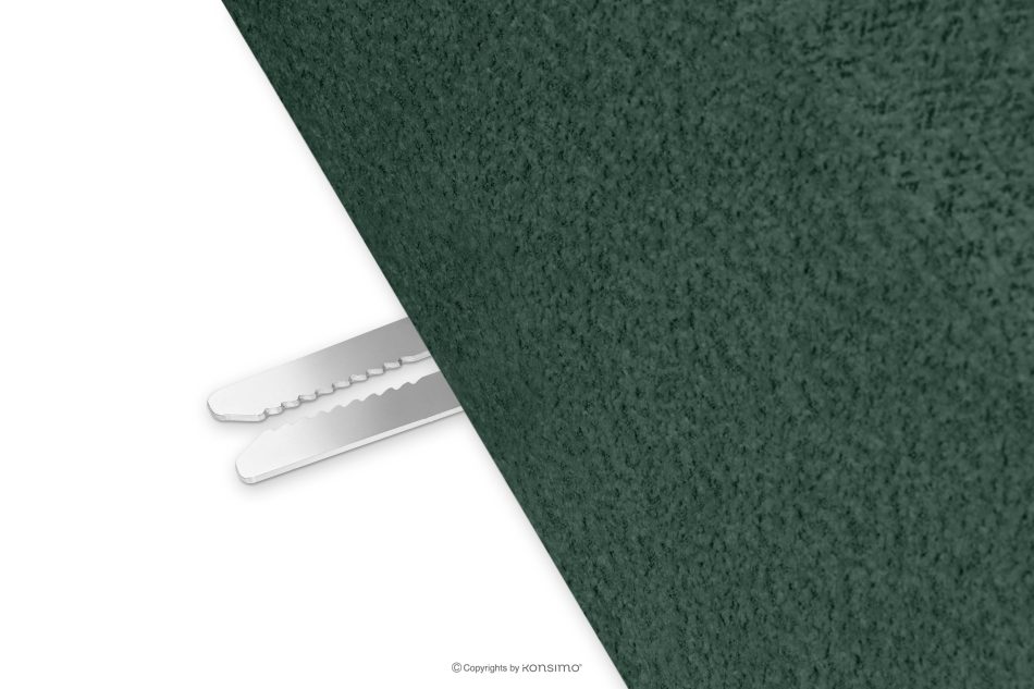 ZUCCO Modulares Ecksofa in organischer Form Bouclé-Stoff links grün grün - Foto 9