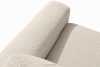 ZUCCO Modulares Ecksofa in organischer Form Bouclé-Stoff links hellbeige hellbeige - Foto 9