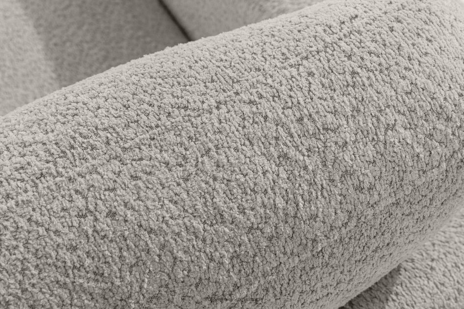 ZUCCO Modulares Ecksofa in organischer Form Bouclé-Stoff links braun braun - Foto 6